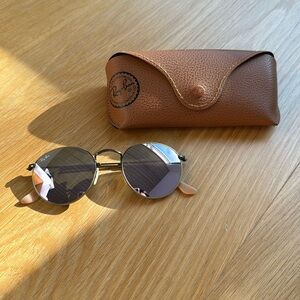 Ray Ban Round Mirror Sunglasses RB 3447